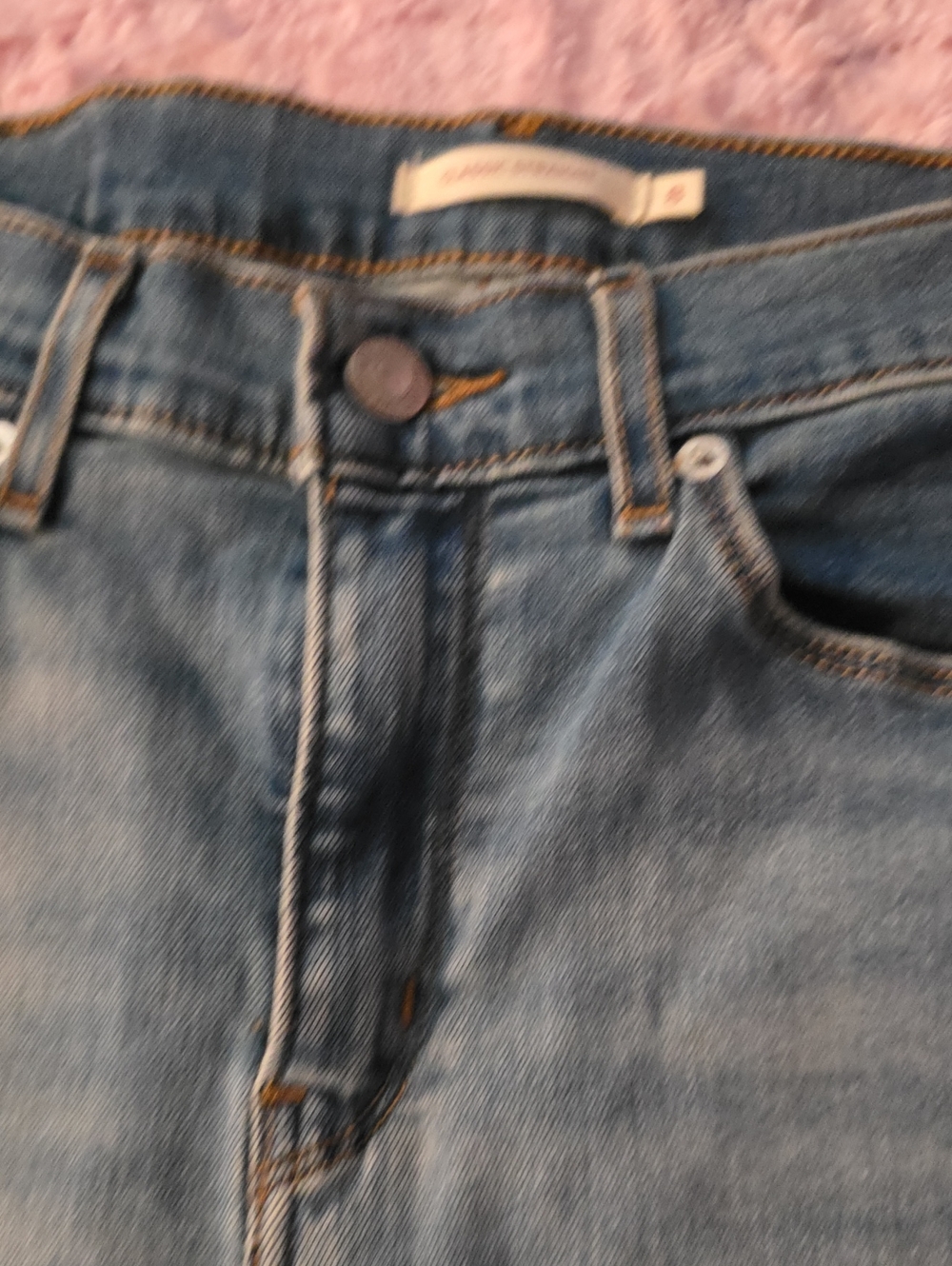 Woman's Light Blue Denim Jeans - Classic Straight Fit